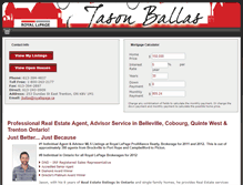 Tablet Screenshot of jasonballas.com